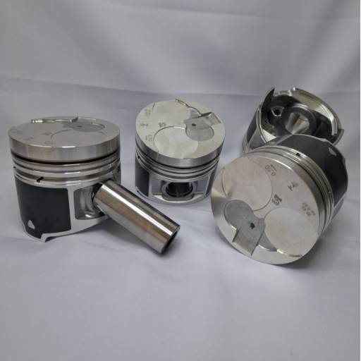 Pistão para motores com máxima eficiência