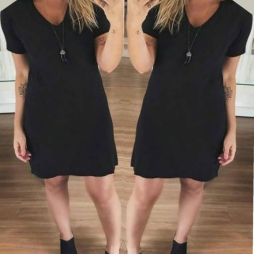 Vestido Básico de Malha Malwee ( Semelhante a esse Disponível no Tamanho: 44/46) em Bauru, SP por Blessing Store 