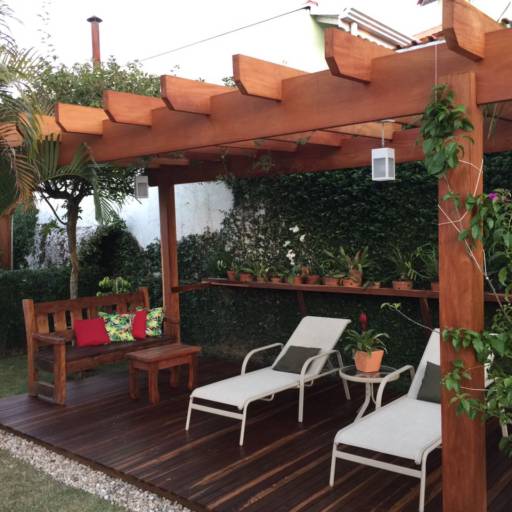 Pergolado em Madeira por Assoalhos Rodrigues