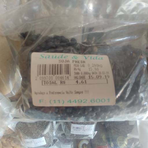 Soja preta por Saúde e Vida