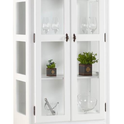 Cristaleira Lateral Vidro 2 pta 1 gav 3 prat Mad. em Foz do Iguaçu, PR por Cirineu Móveis