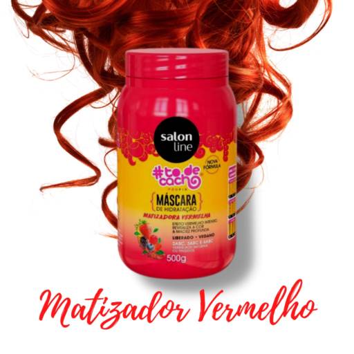 Máscara Matizadora Vermelha Salon Line 