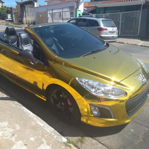 Envelopamento cromado em Atibaia, SP por Robsinho Envelopamento & Comunicação Visual 