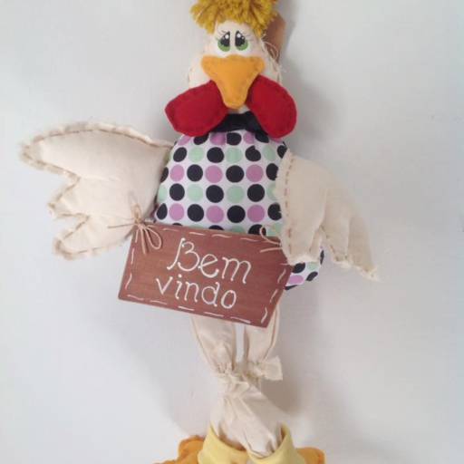 Galo de Porta  por Arte Perfeita Artesanatos