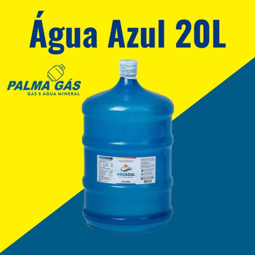  Água Azul 20 Litros em Várzea da Palma