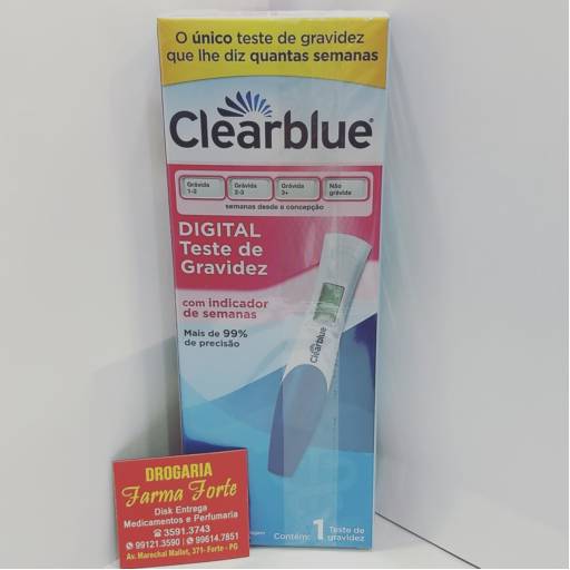 Comprar o produto de Clearblue teste de gravidez digital  em A Classificar pela empresa Farma Forte em Praia Grande, SP por Solutudo