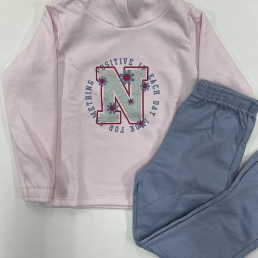 Conjunto moletom infantil Nina Child