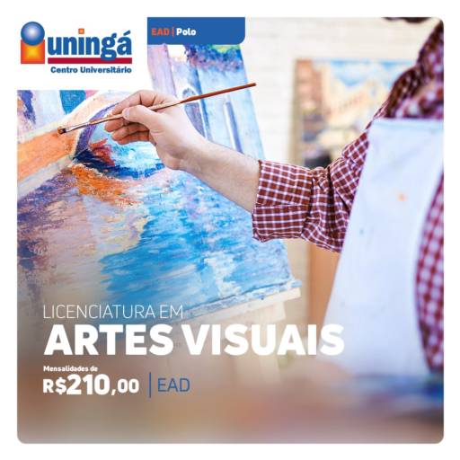Comprar o produto de CURSO DE ARTES VISUAIS  em Faculdades e Universidades pela empresa Uningá EAD - Polo Foz do Iguaçu em Foz do Iguaçu, PR por Solutudo