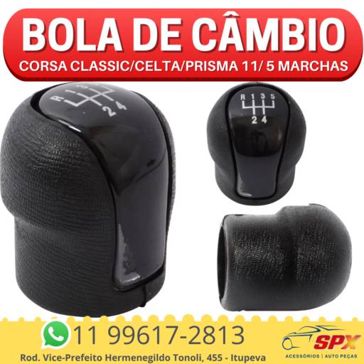 Bola de Câmbio Corsa Classic/Celta/Prisma 11/ 5 Marchas em Itupeva, SP por Spx Acessórios e Autopeças