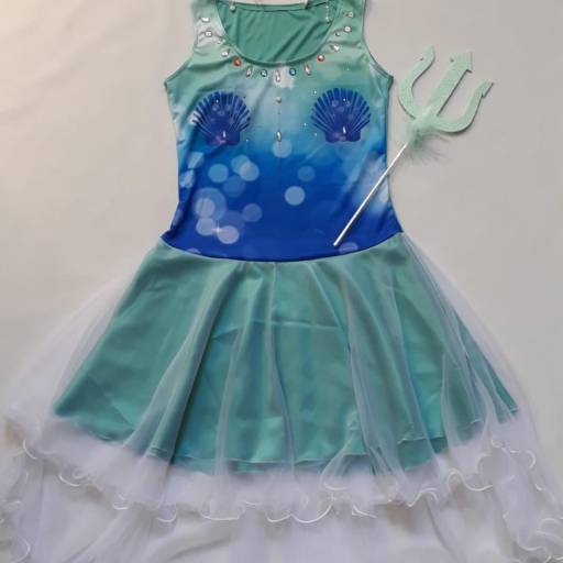 2910 - Sereia adulto (tamanho 44) em Tietê, SP por Fantasia & Folia