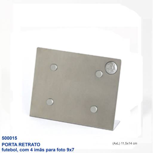 Porta Retratos em Aço Inox em São José do Rio Preto, SP por Public Gráfica e Brindes