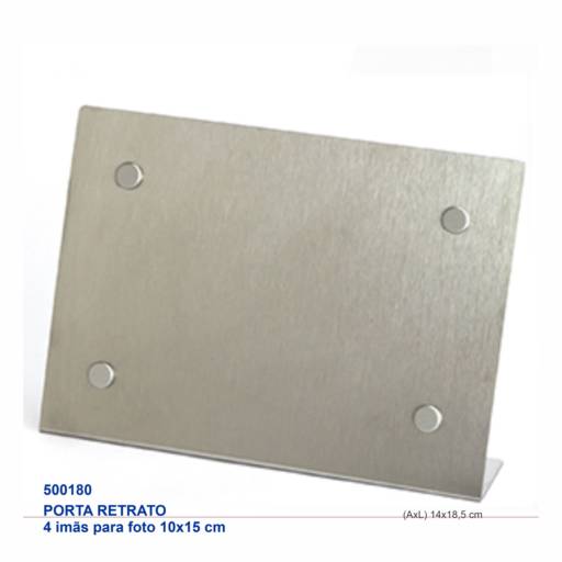 Porta Retratos em Aço Inox em São José do Rio Preto, SP por Public Gráfica e Brindes