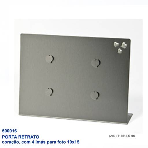 Porta Retratos em Aço Inox em São José do Rio Preto, SP por Public Gráfica e Brindes