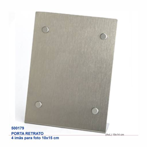 Porta Retratos em Aço Inox em São José do Rio Preto, SP por Public Gráfica e Brindes