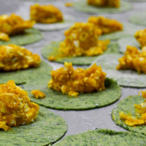 TORTEI DE ESPINAFRE COM ABÓBORA E PARMESÃO em Americana, SP por Mand'oro Massas
