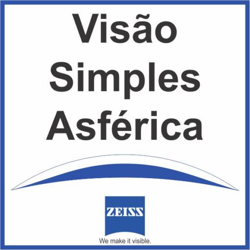 Comprar o produto de Lente Convencional Asférica Zeiss  em Outros pela empresa Óptica Santa Luzia em Bauru, SP por Solutudo