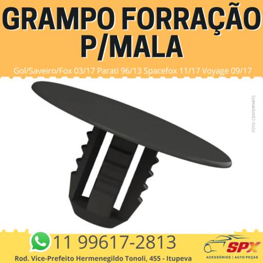 GRAMPO FORRAÇÃO P/ MALA em Itupeva, SP por Spx Acessórios e Autopeças