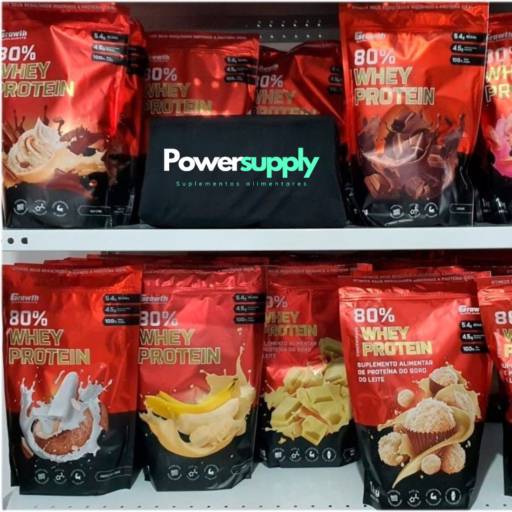 Comprar o produto de Proteina Concentrada 1 Kg - Whey Protein em Suplementos Alimentares pela empresa Power Supply - Suplementos Alimentares em Foz do Iguaçu, PR por Solutudo