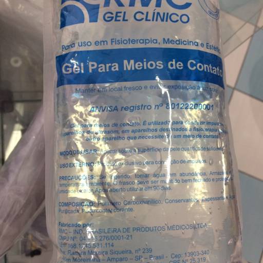 Comprar o produto de Gel clinico RMC , gel para meios de contato como ultrasom  em A Classificar pela empresa Cirúrgica São Lucas em Caraguatatuba, SP por Solutudo