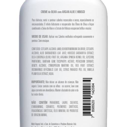 Comprar o produto de Creme Capilar de Oliva com Argan 240 ML - MULTI VEGETAL em A Classificar pela empresa Cuidados da Mata - Cosméticos Naturais e Veganos em Jundiaí, SP por Solutudo