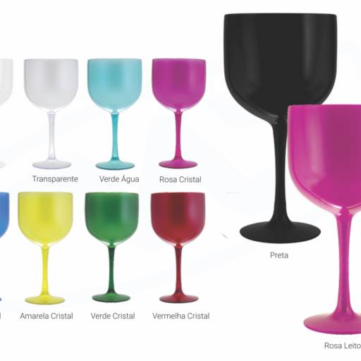 Taça de Gin 580ml em São José do Rio Preto, SP por Public Gráfica e Brindes