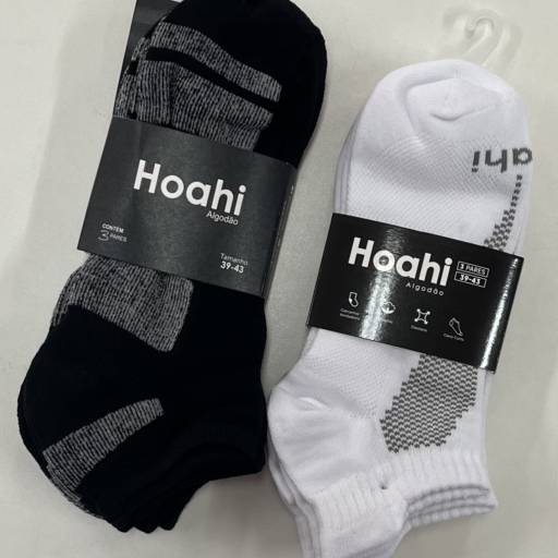 Kit meia cano curto adulta Hoahi em Uberlândia, MG por Lojas Dom Flavittos