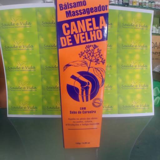 Bálsamo Massageador- Canela de Velho por Saúde e Vida