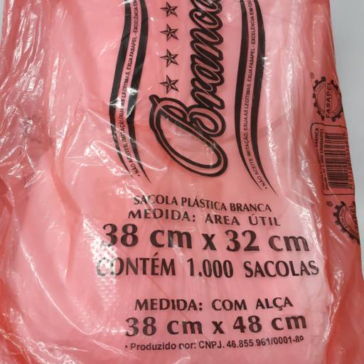 Comprar o produto de sacola plastica 38x48 estrela c/1000 em Alimentos e Bebidas pela empresa TRESKOS em Botucatu, SP por Solutudo