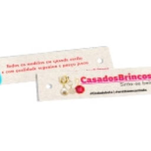 TAG RECICLATO 250G - SEM VERNIZ em São José do Rio Preto, SP por Public Gráfica e Brindes