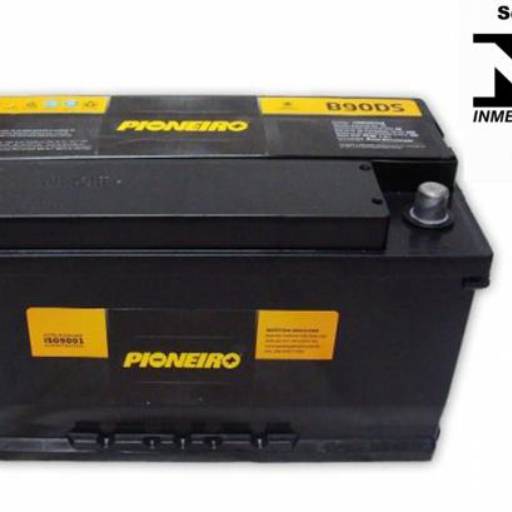 Comprar o produto de Bateria Pioneiro 90ah Hillux em Baterias Automotivas pela empresa Baterauto Baterias em Mineiros, GO por Solutudo