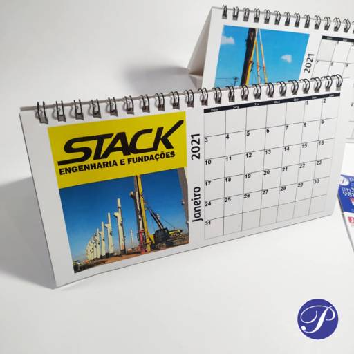 Calendários Personalizados de Mesa 