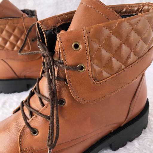 Coturno Tratorado brown em Bauru, SP por CF Shoe Store