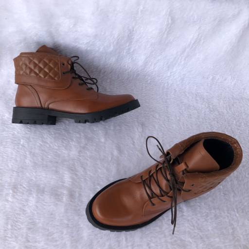 Coturno Tratorado brown em Bauru, SP por CF Shoe Store