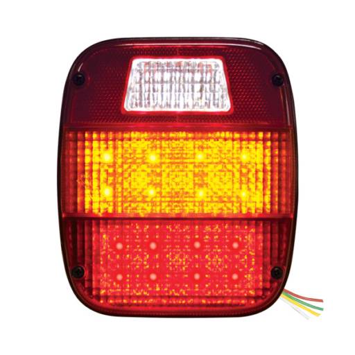 LANTERNA TRASEIRA LED BIVOLT PARA CAMINHÕES FORD/VW