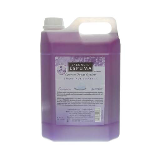 Sabonete Liquido Espuma Sensitive Premisse 5 litros em Foz do Iguaçu, PR por EmbalaFoz
