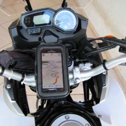 Suporte de celular e GPS para moto por Fael Cases e Multi Assistência Loja II