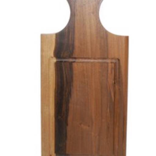 Prancha Retangular Madeira com Cabo  40X19 por Casa Vitória