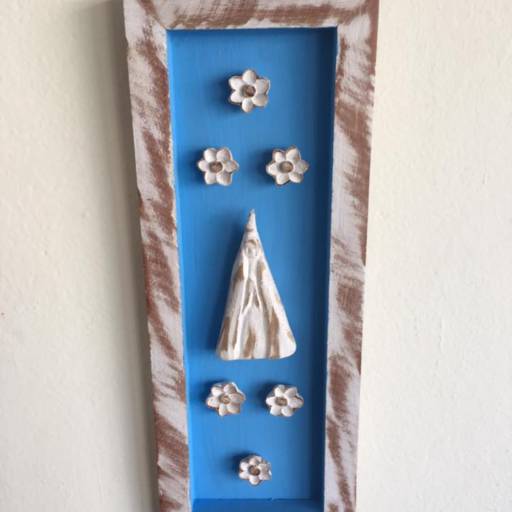 Quadro Madeira Artesanal por Casa Renove Decoracoes