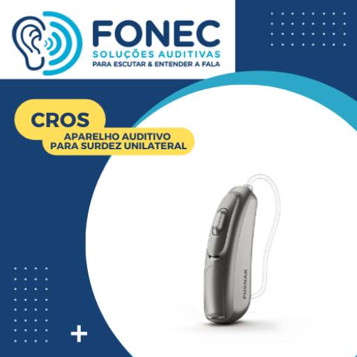 Comprar o produto de CROS  em Aparelhos Auditivos pela empresa FONEC Soluções Auditivas em Itapetininga, SP por Solutudo