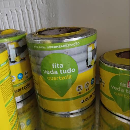 Fita para impermeabilização - fita veda tudo quartzolit