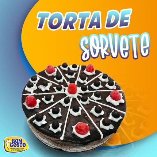 Comprar o produto de TORTA DE SORVETE  em Sorveterias pela empresa Bom Gosto Sorvetes e Pastéis em Americana, SP por Solutudo