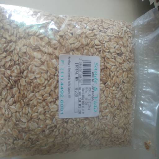 Aveia laminada por Saúde e Vida