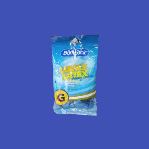 Comprar o produto de Luva látex azul verniz flexível elástica G em Produtos de Limpeza pela empresa Sempre Limp - Produtos de limpeza, Higiene e Descartáveis em Jundiaí, SP por Solutudo