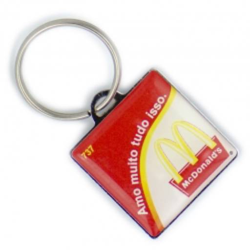 Chav. Chapinha Metálica COD 737 - C18 Quadrada em São José do Rio Preto, SP por Public Gráfica e Brindes