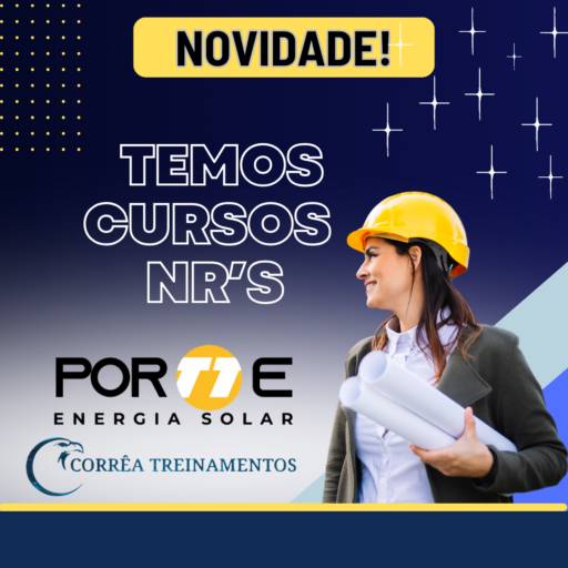 Comprar a oferta de Cursos NR em A Classificar pela empresa Portte Energia Solar em Curitiba, PR por Solutudo