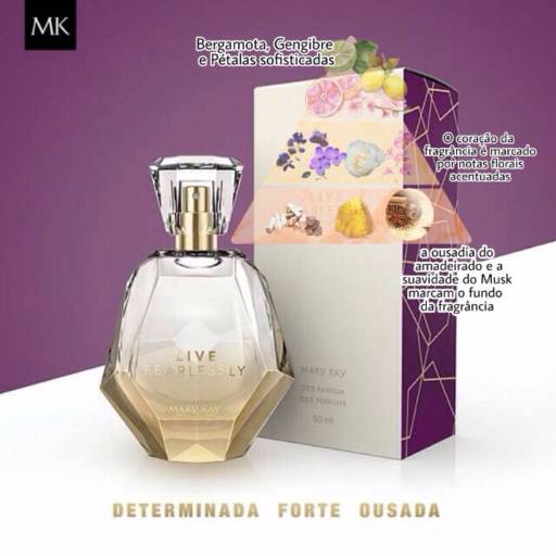 Live Fearlessly Deo Parfum, 50 Ml por Fatima Leandro Consultoria de Beleza e Bem Estar