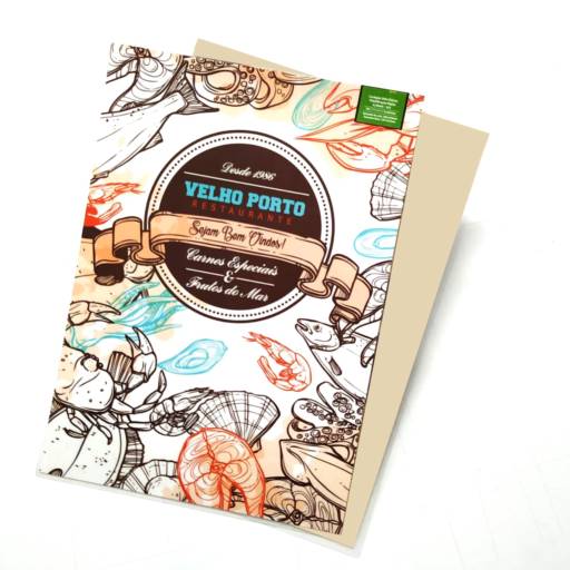 PANFLETO COUCHÊ 90G em São José do Rio Preto, SP por Public Gráfica e Brindes