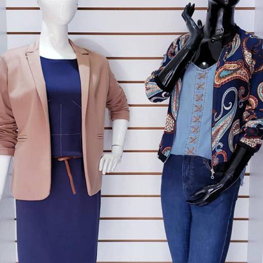 Vitrine da Semana!!! #AzulMarinhoENude em Bauru, SP por Blessing Store 