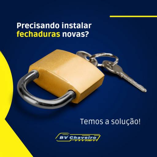 Instalação de Fechaduras em Boa Vista – Segurança e Praticidade com a BV Chaveiro por BV Chaveiro - Chaveiro 24 horas em Boa Vista RR