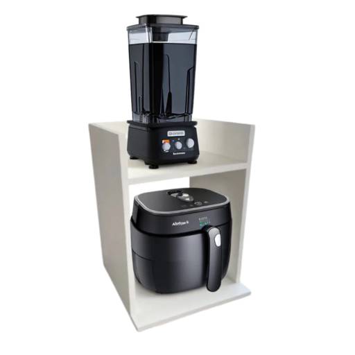 Suporte para air fryer e liquidificador em Belo Horizonte, MG por Móveis Máxima Marcenaria